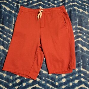 Old Navy Red Kids Cotton Blend Shorts with Drawstring